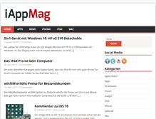 Tablet Screenshot of iappmag.de